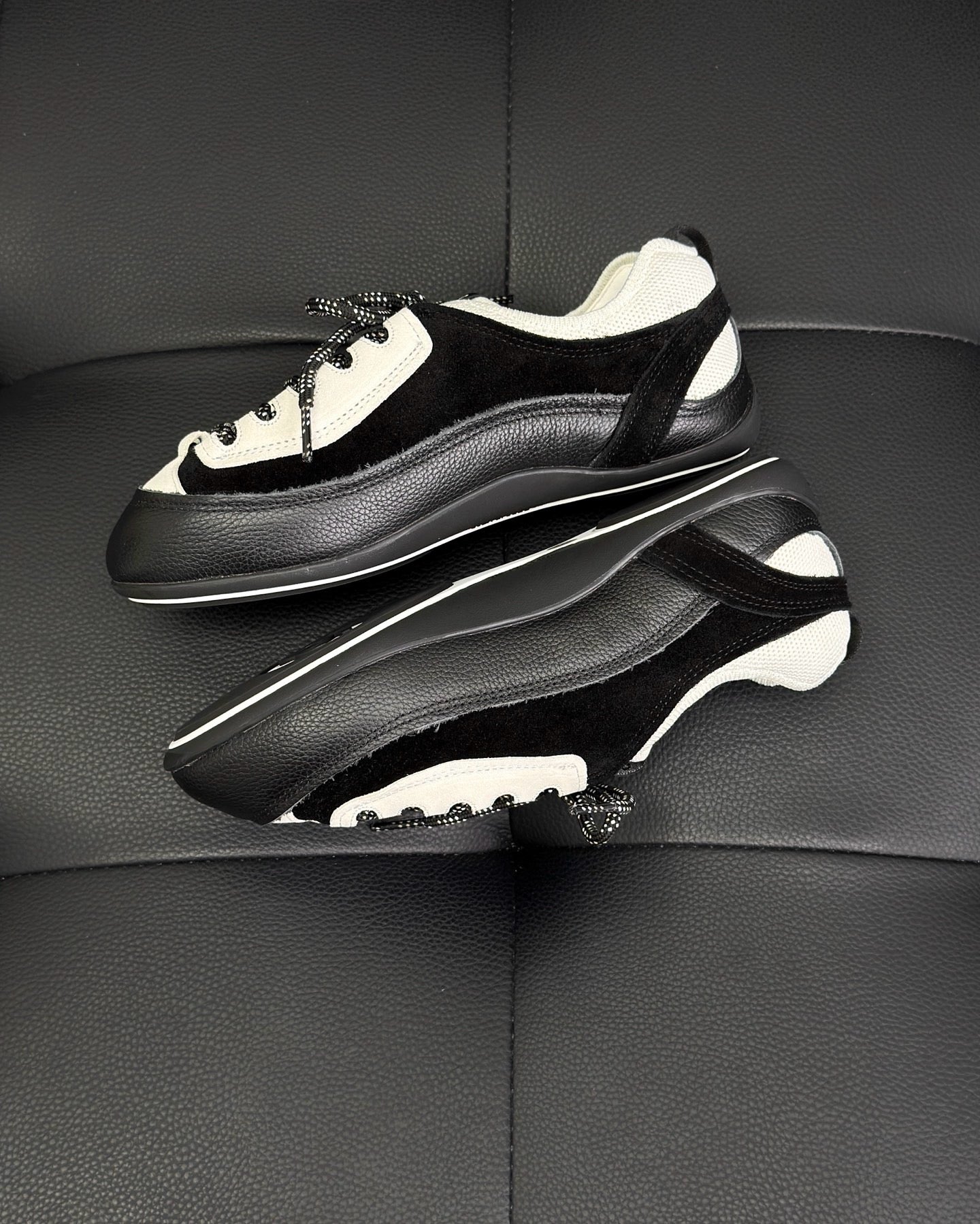Black and White Shoes