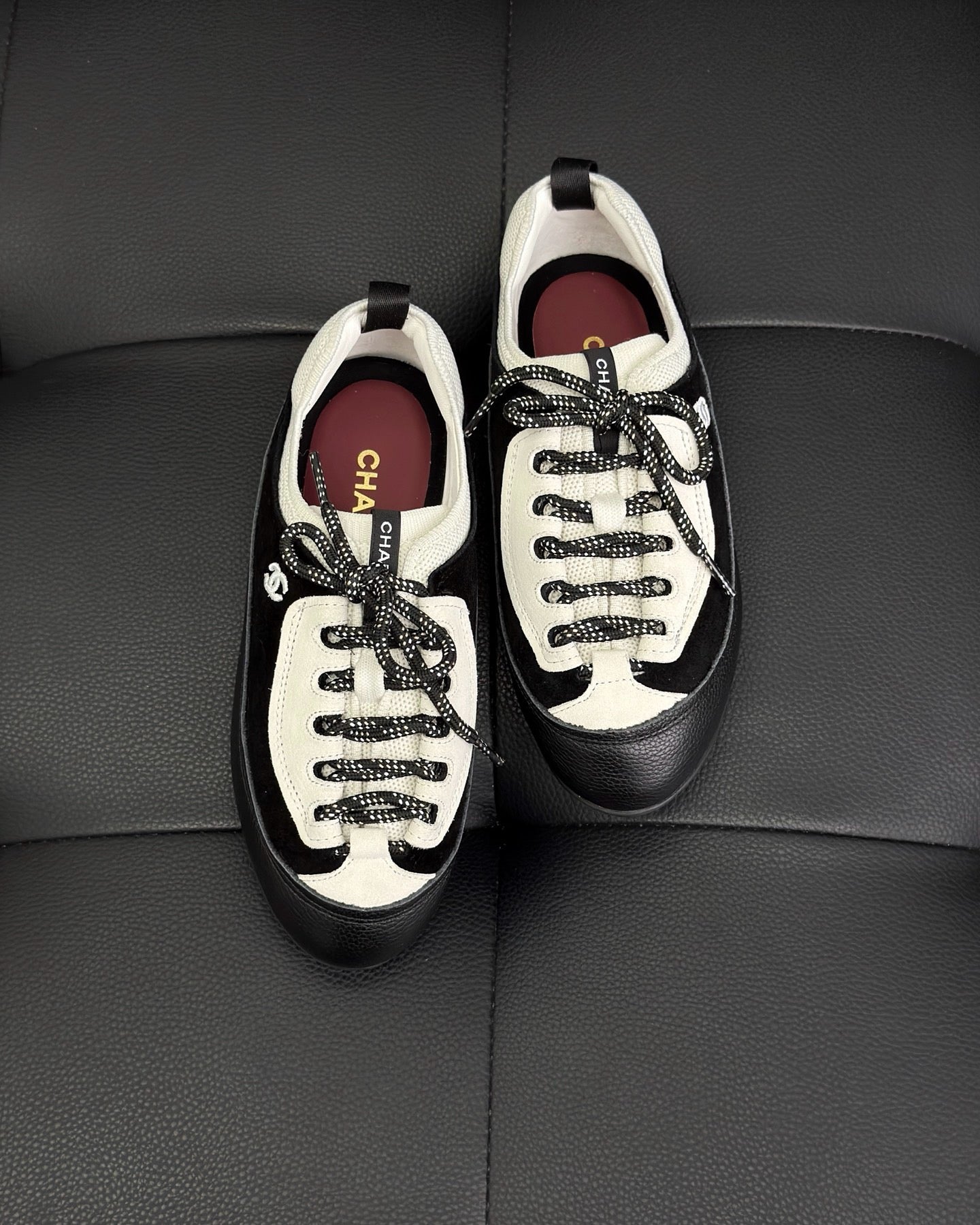 Black and White Shoes