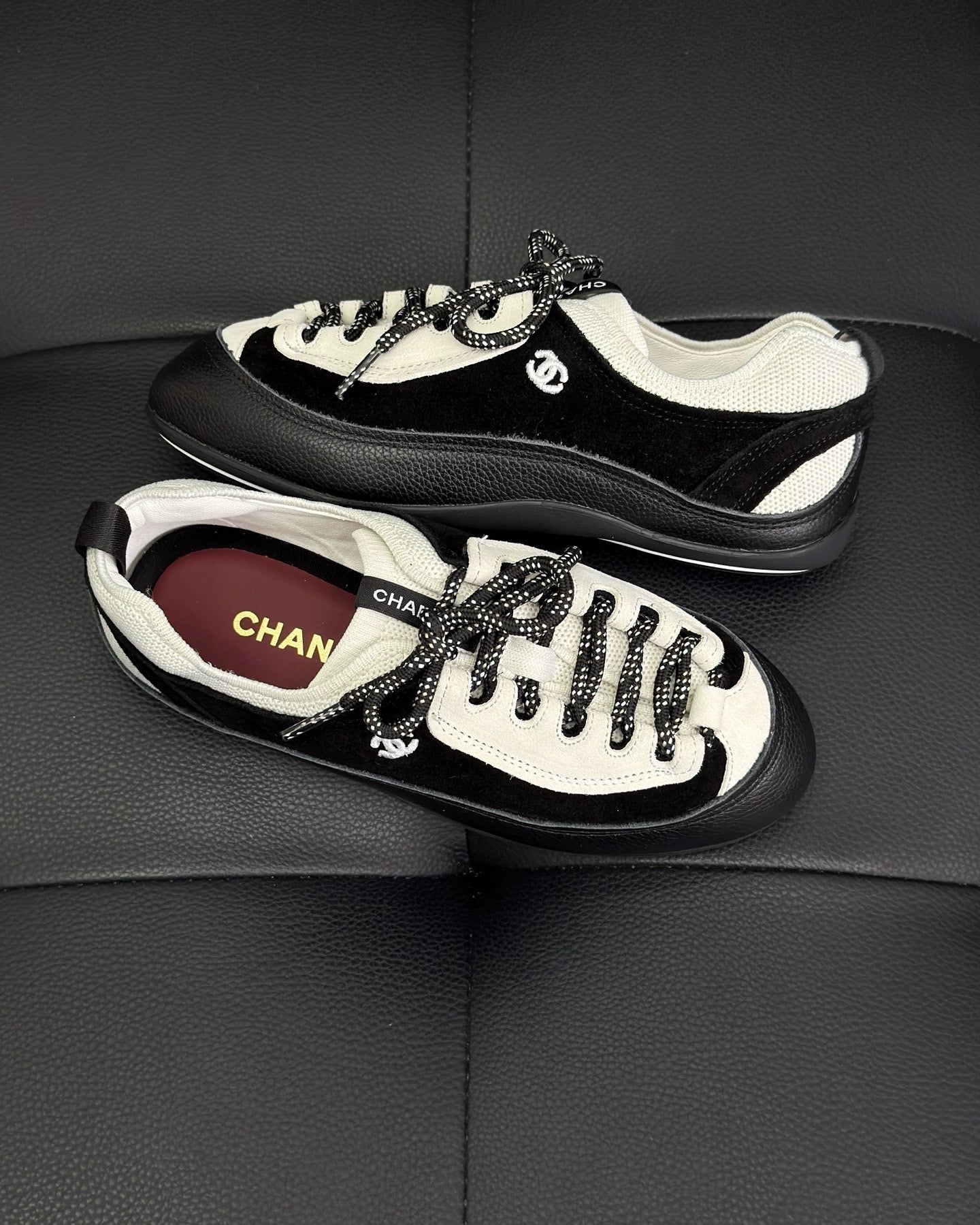 Black and White Shoes