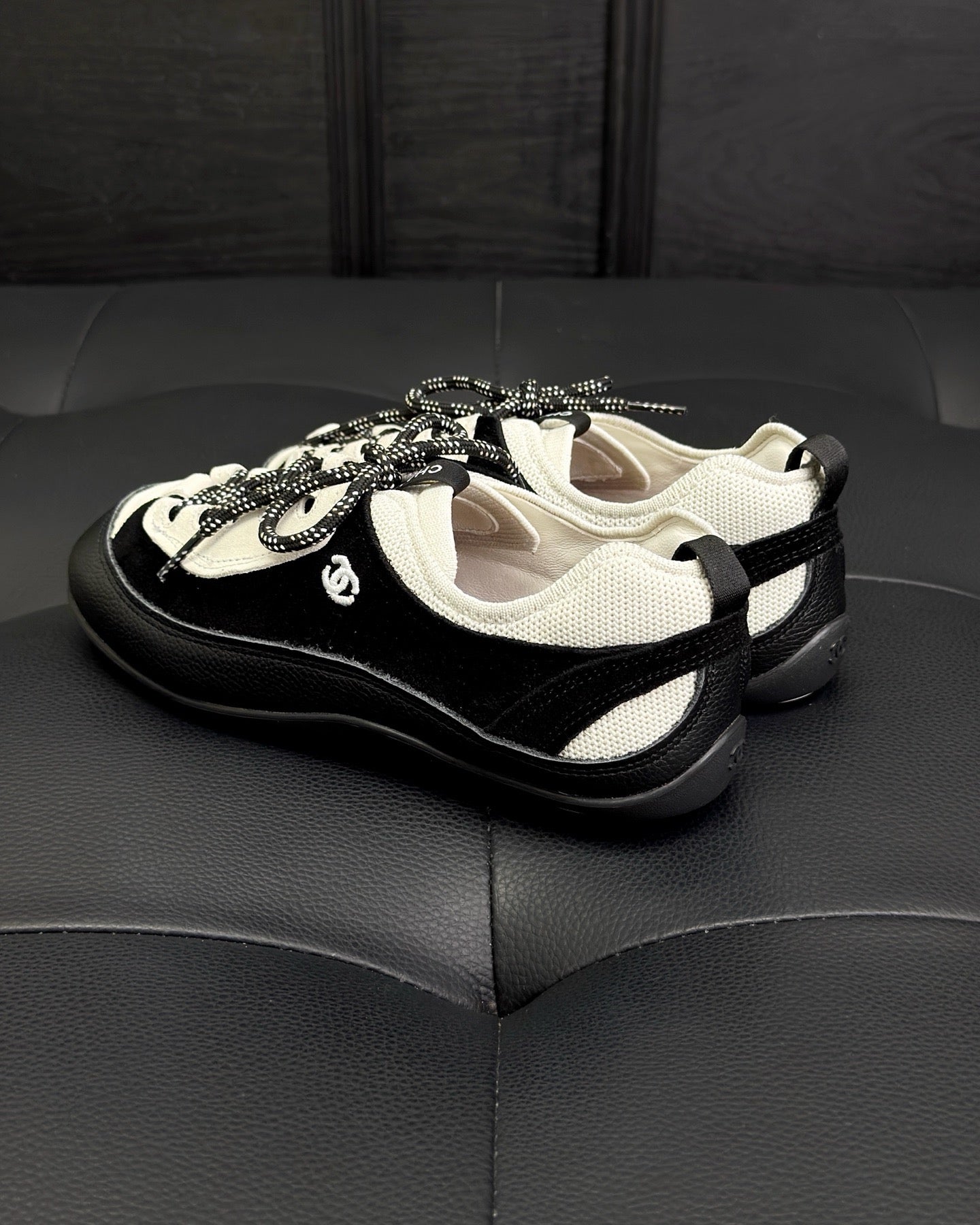 Black and White Shoes