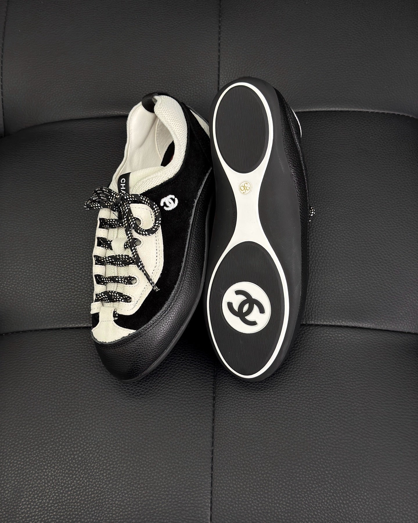 Black and White Shoes