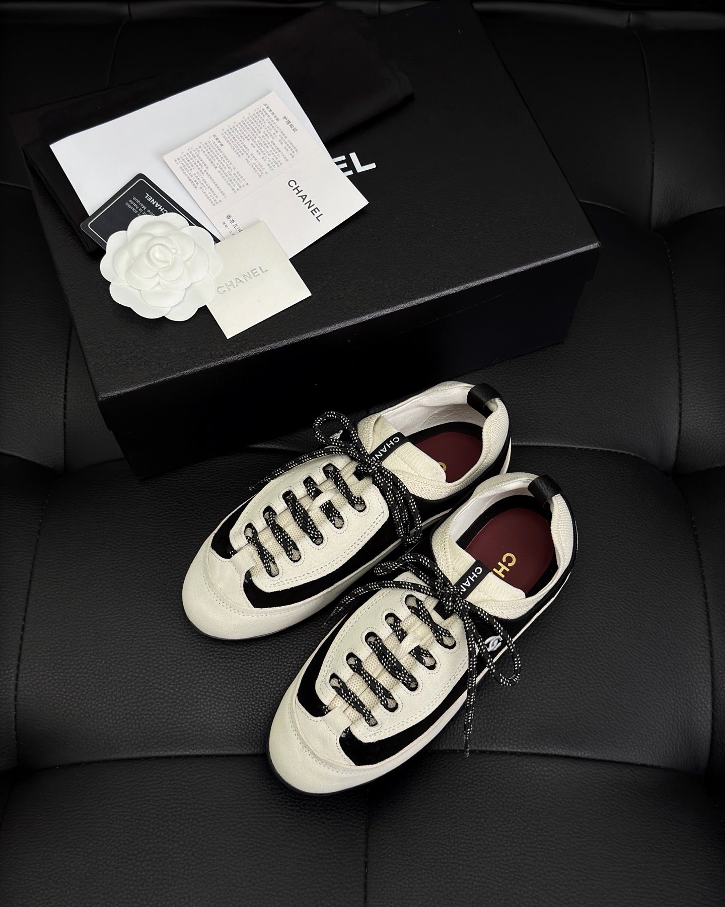 Black and White Shoes