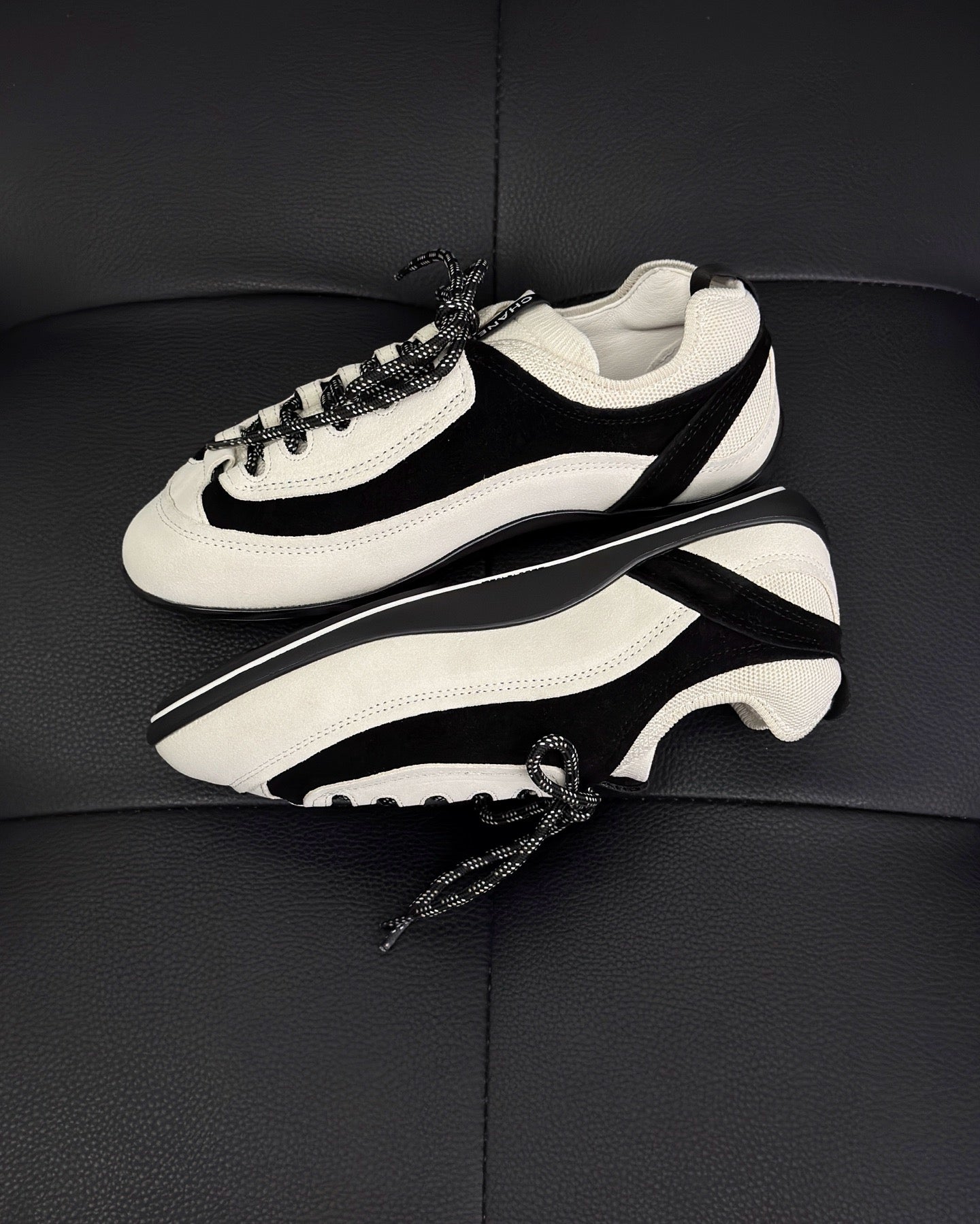 Black and White Shoes
