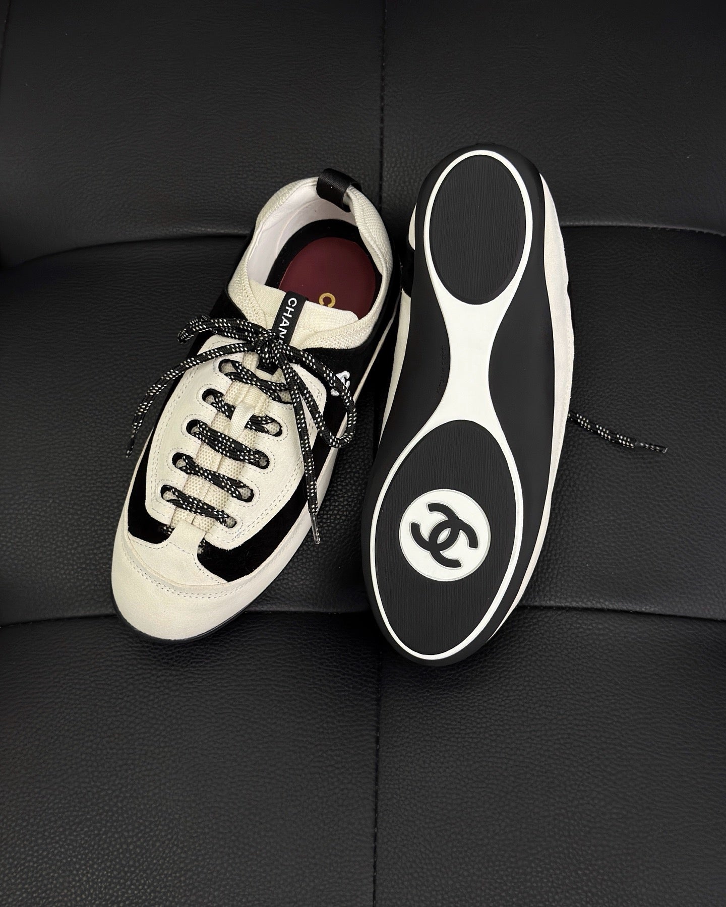 Black and White Shoes
