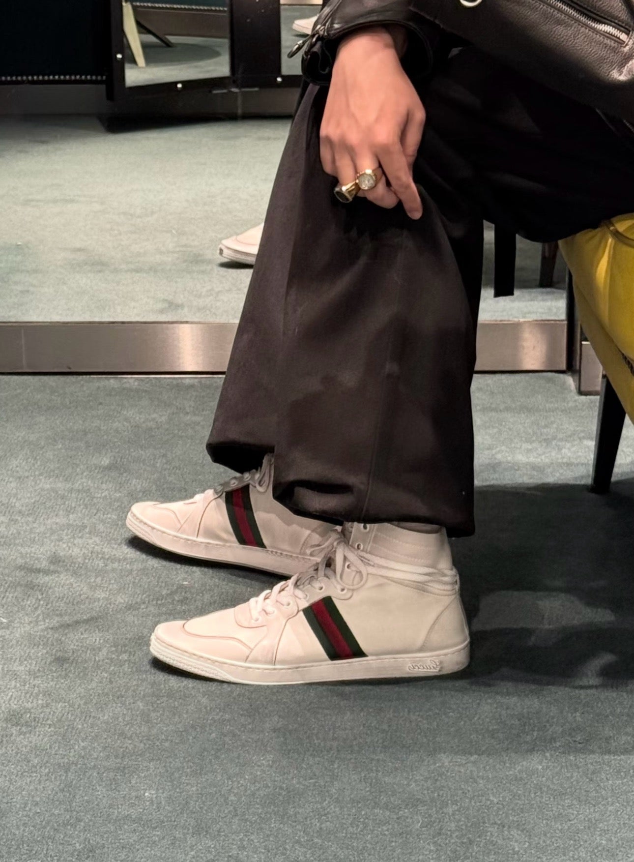 Black and White Shoes