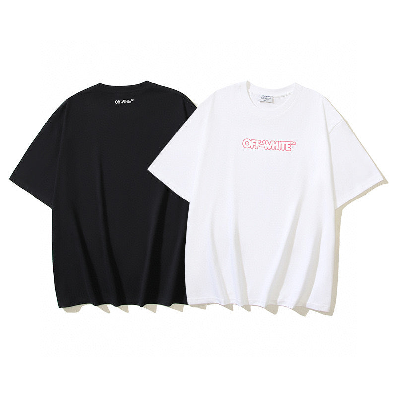Schwarz-weißes T-Shirt