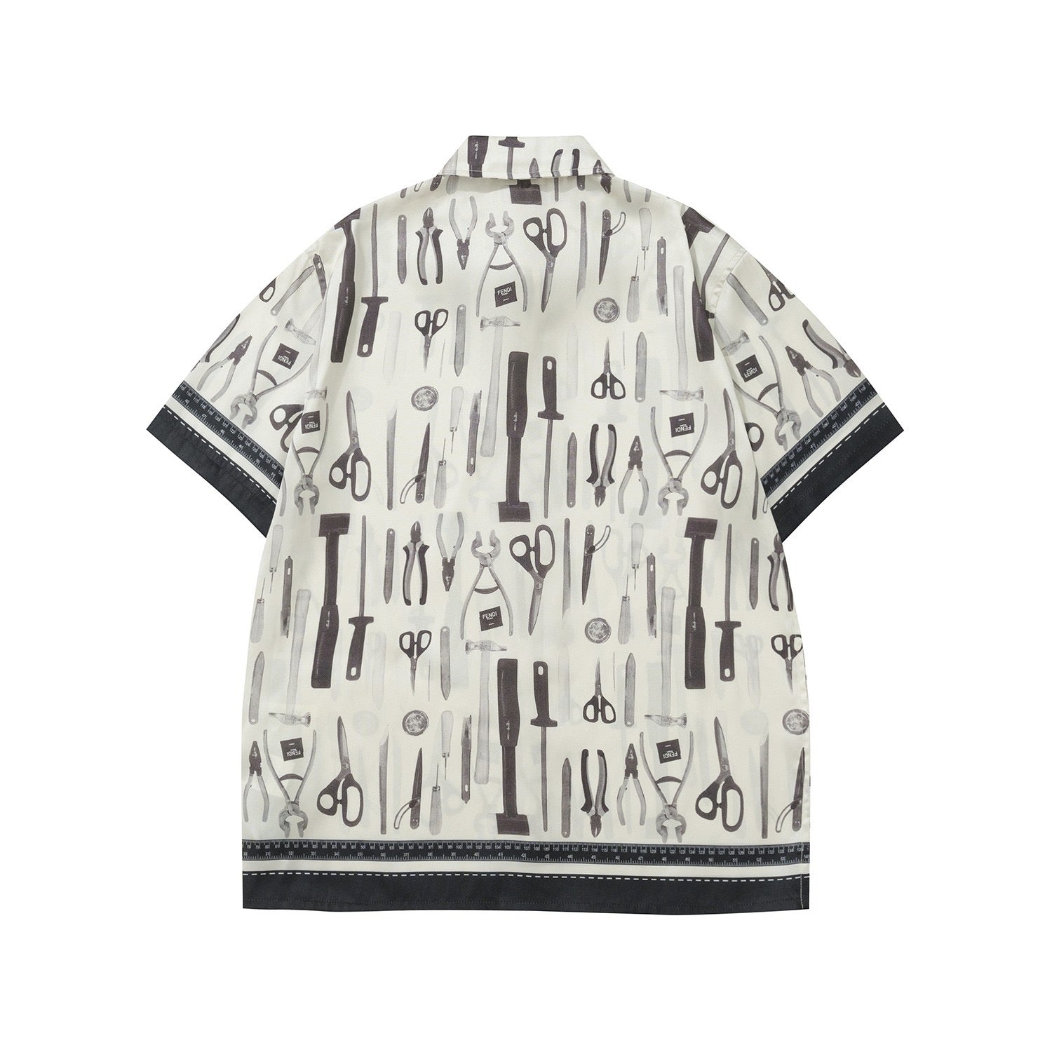 White black Shirt - Size 40