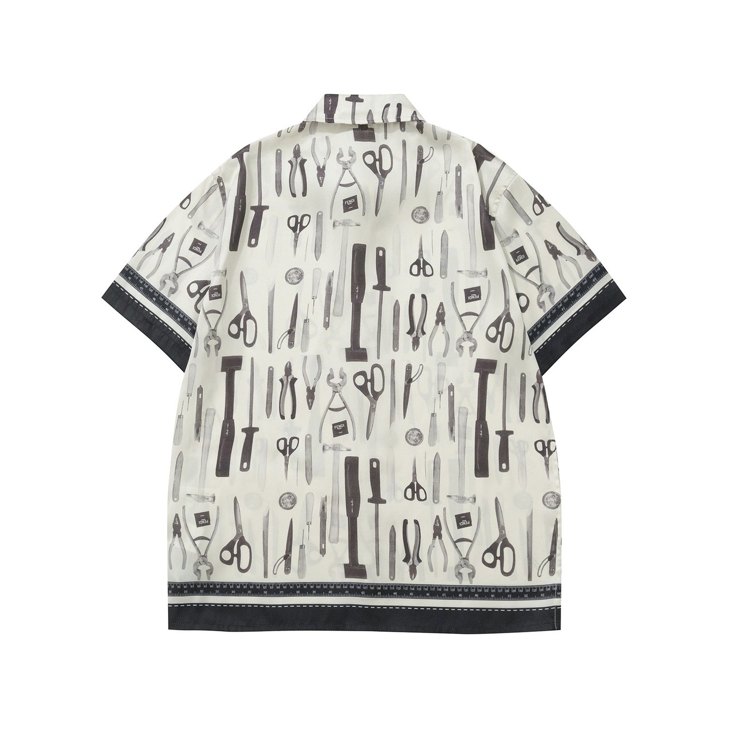 White black Shirt - Size 40