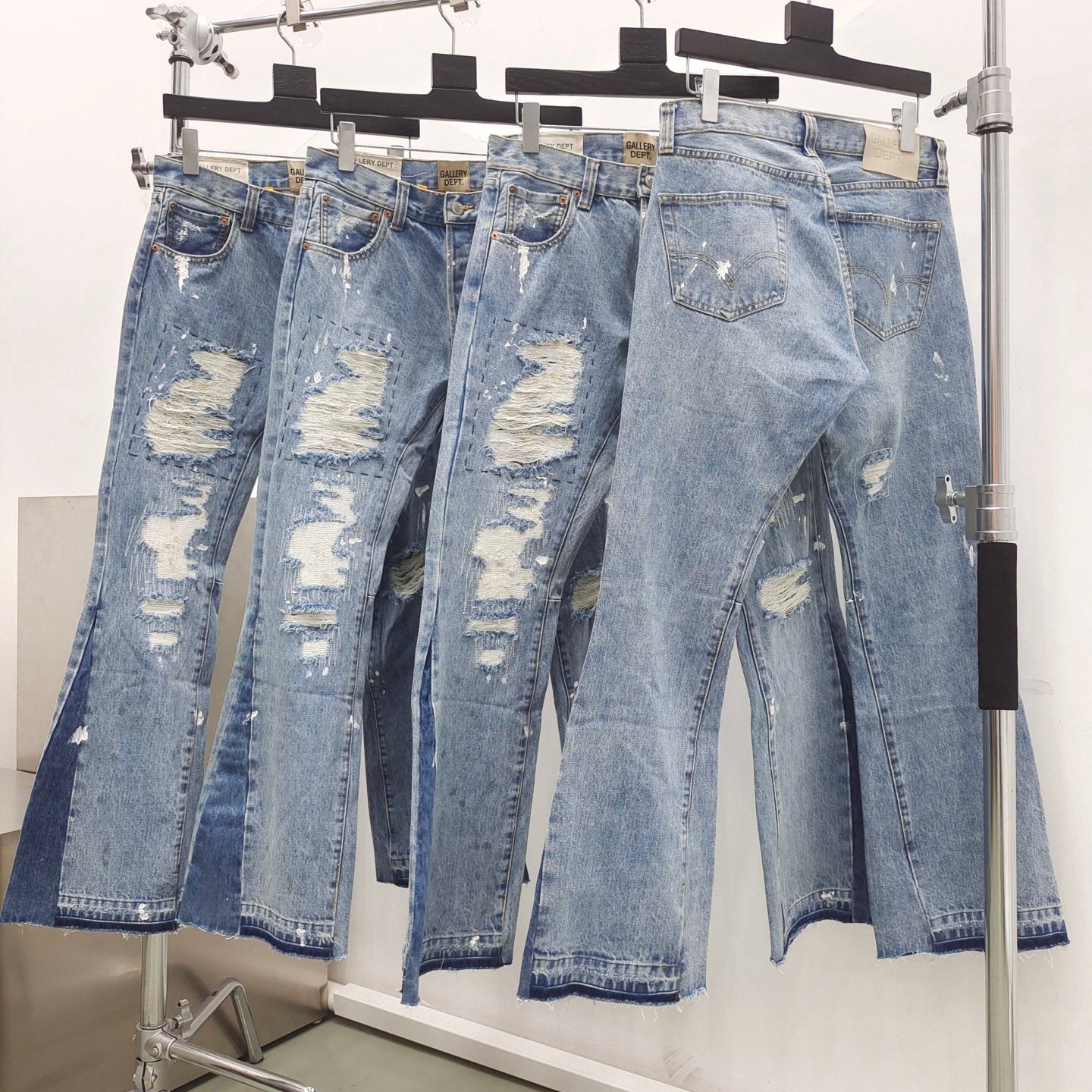 Graublaue Hose