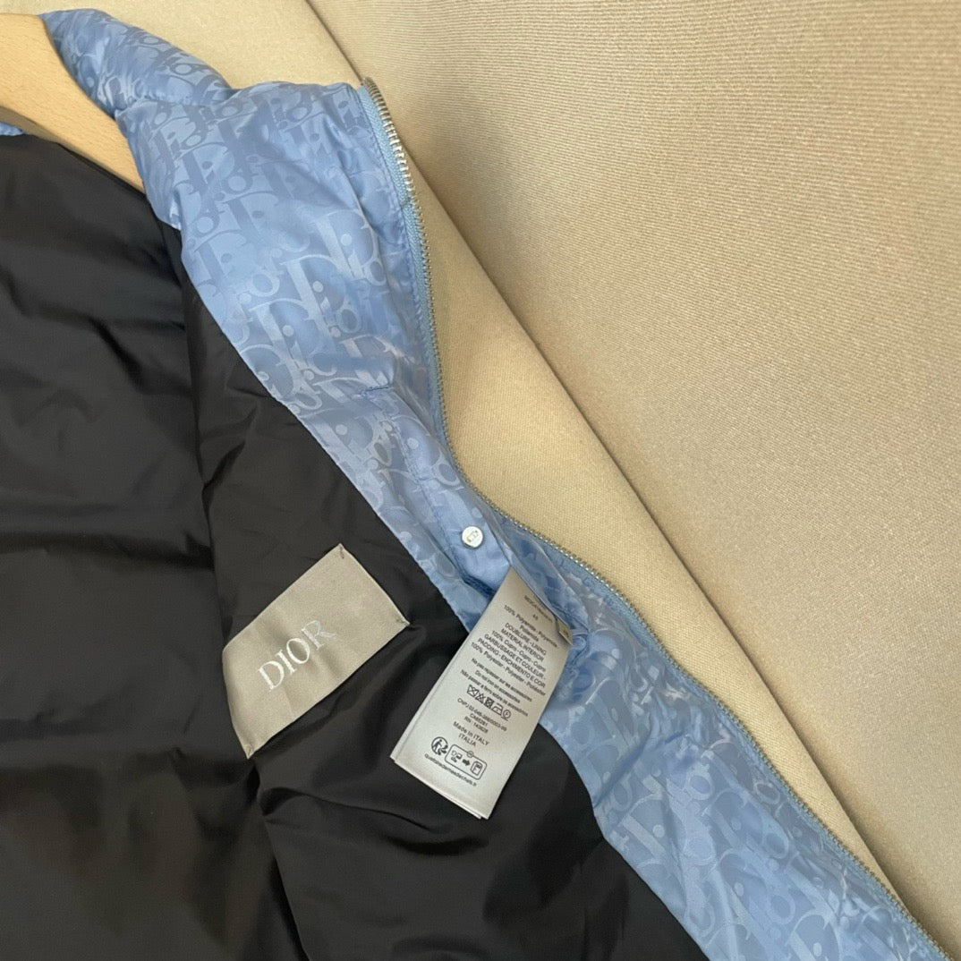 Black, Gray and Blue Jacket - FashionHype.xyz