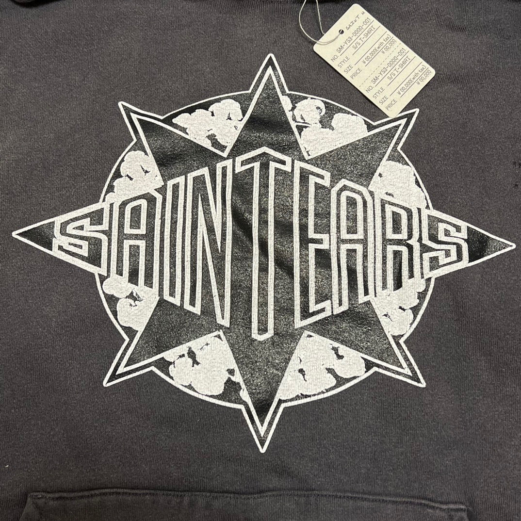 Schwarzer Hoodie