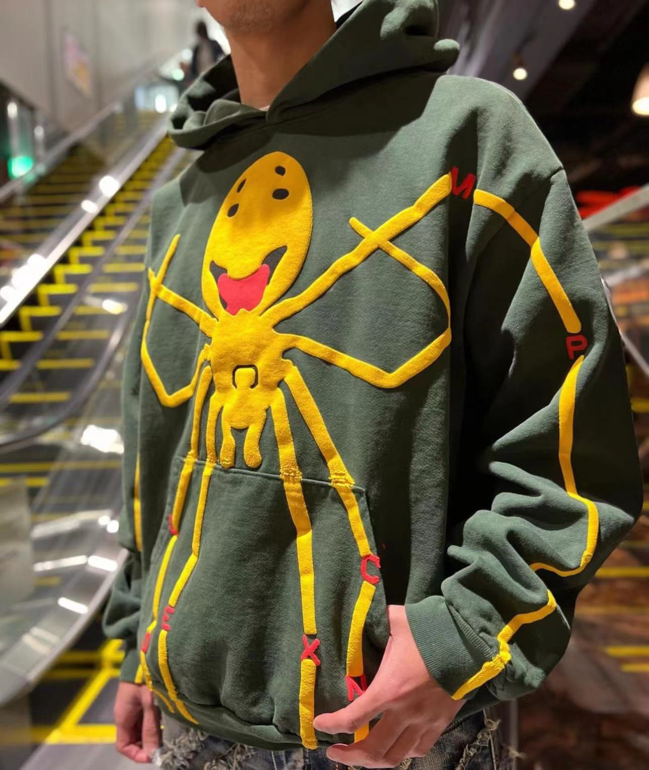 Grüner Hoodie