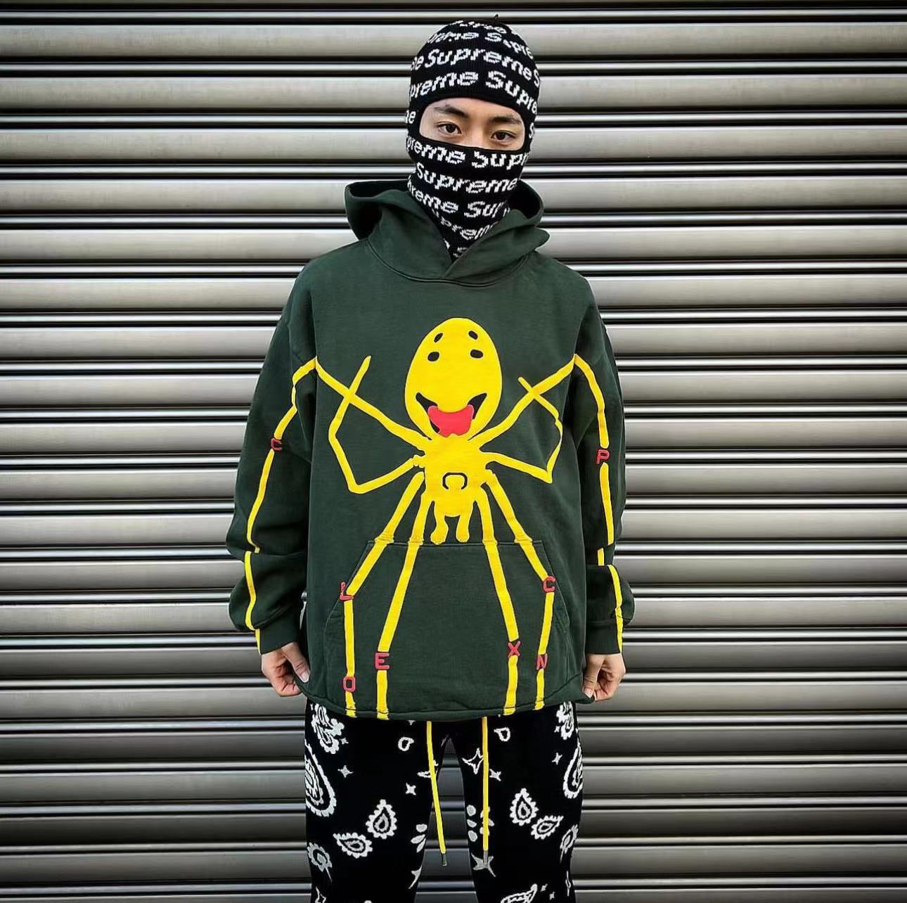 Grüner Hoodie