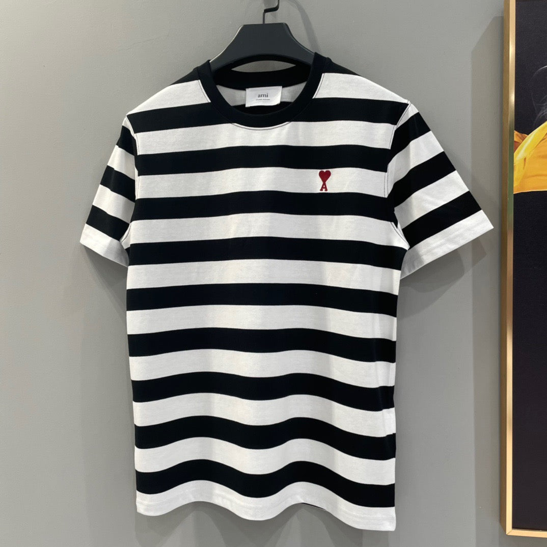 White black T-shirt - FashionHype.xyz