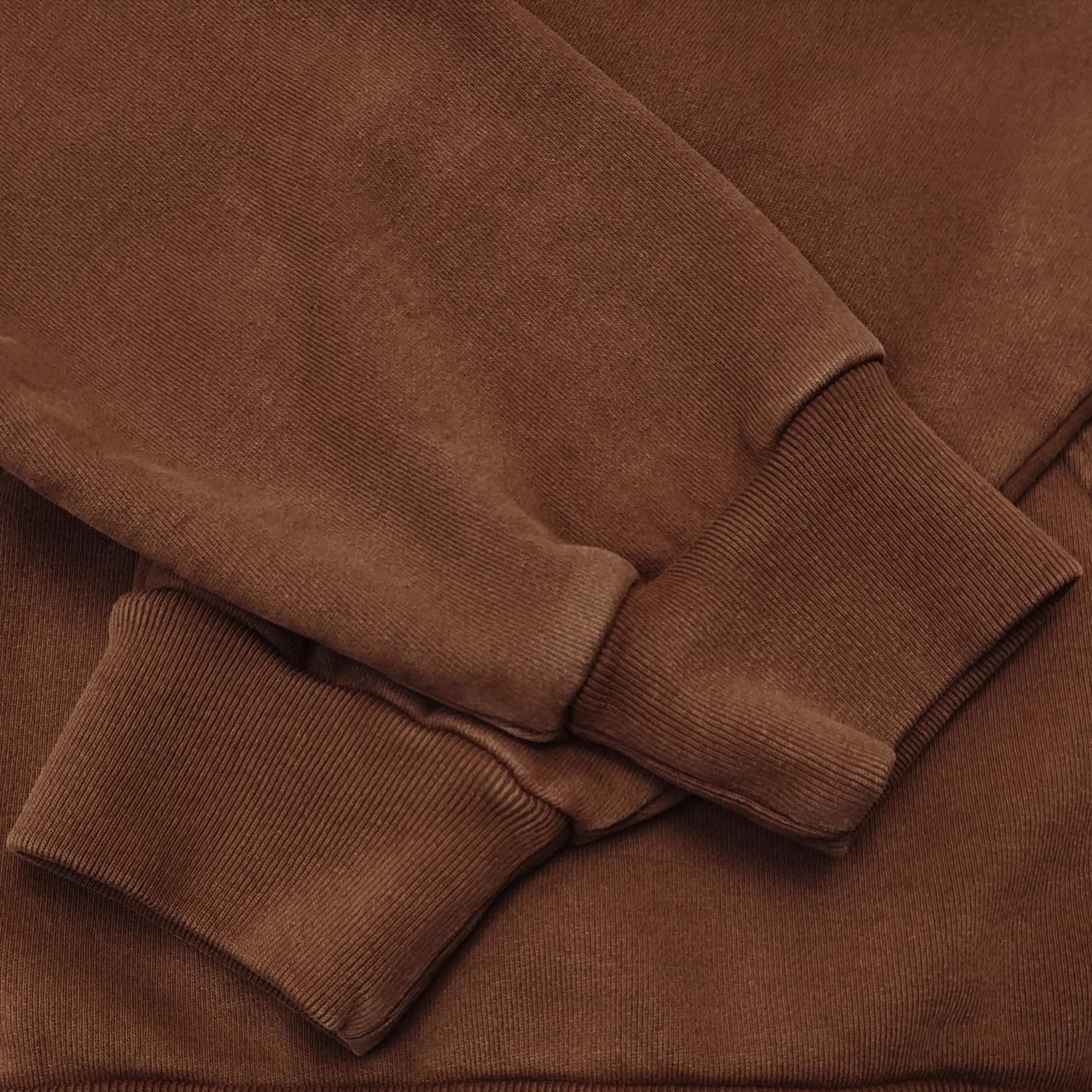 Brauner Kapuzenpullover