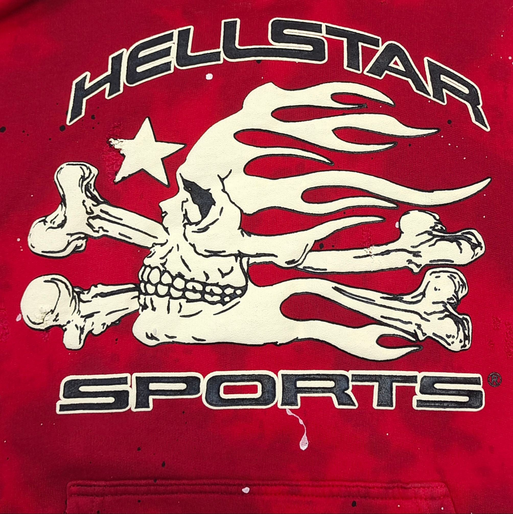 Dunkelroter Hoodie