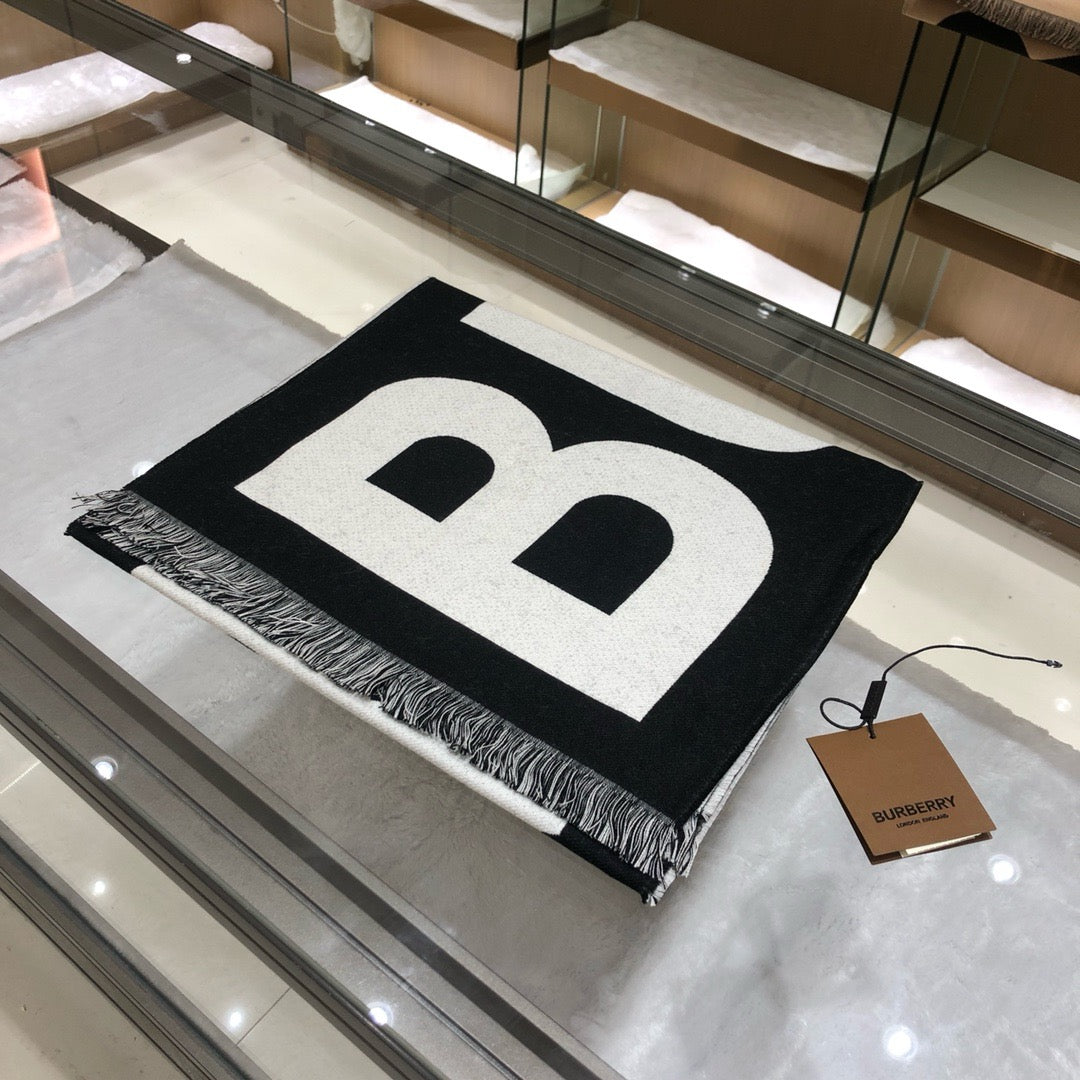 Black and Brown Scarf - FashionHype.xyz