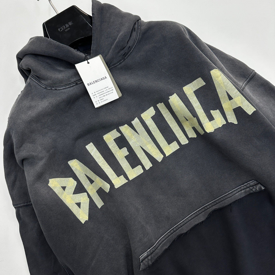 Black Hoodie - Size S