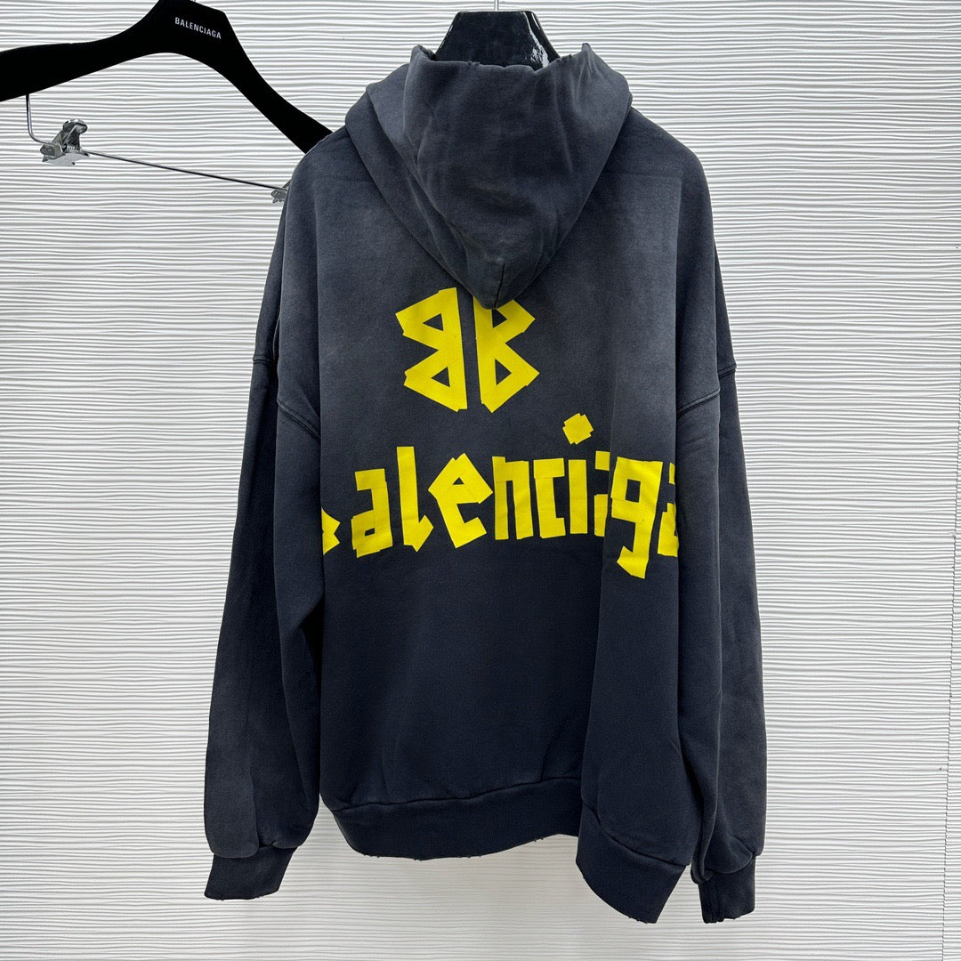 Black Hoodie - Size S