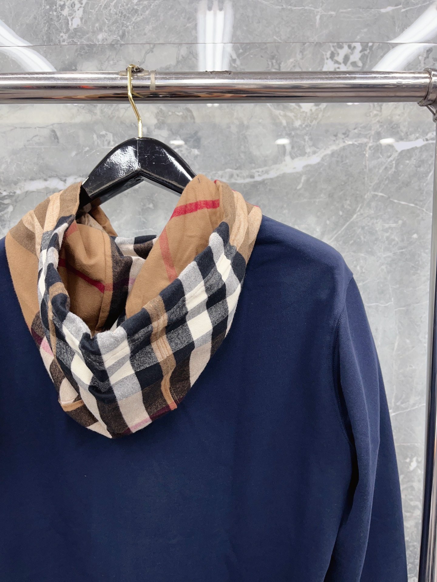 Black, Dark blue, Grey and Khaki Hoodie - FashionHype.xyz
