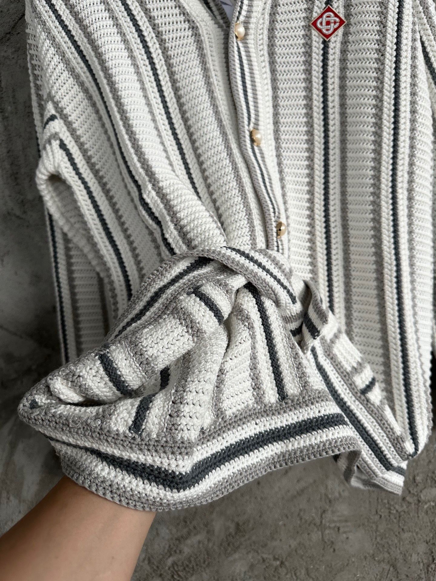 Mehrfarbige Jacke