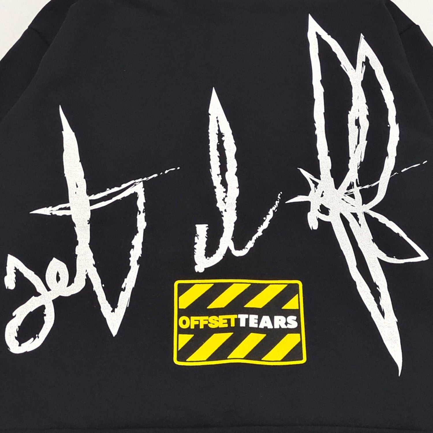 Schwarzer Hoodie