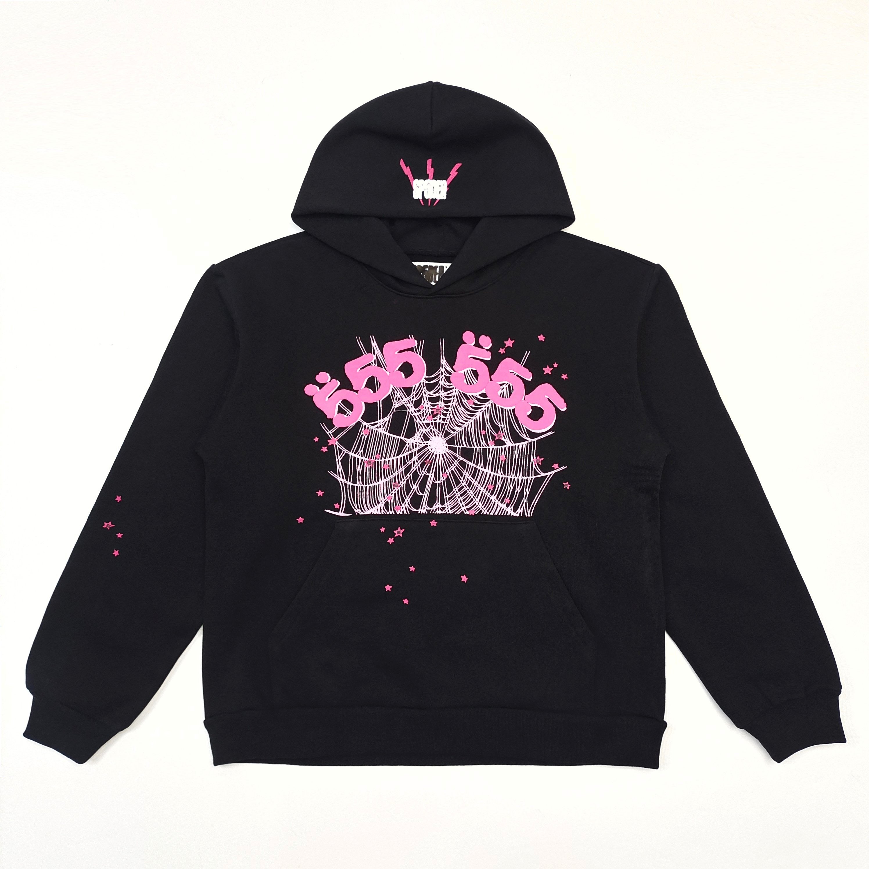Schwarzer Hoodie