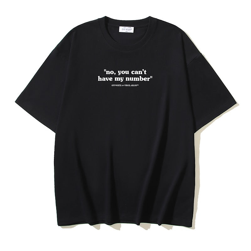 White and Black T-shirt - FashionHype.xyz