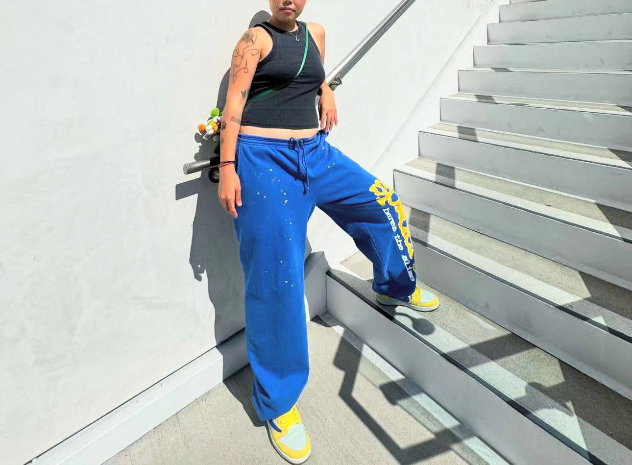 pantalón azul