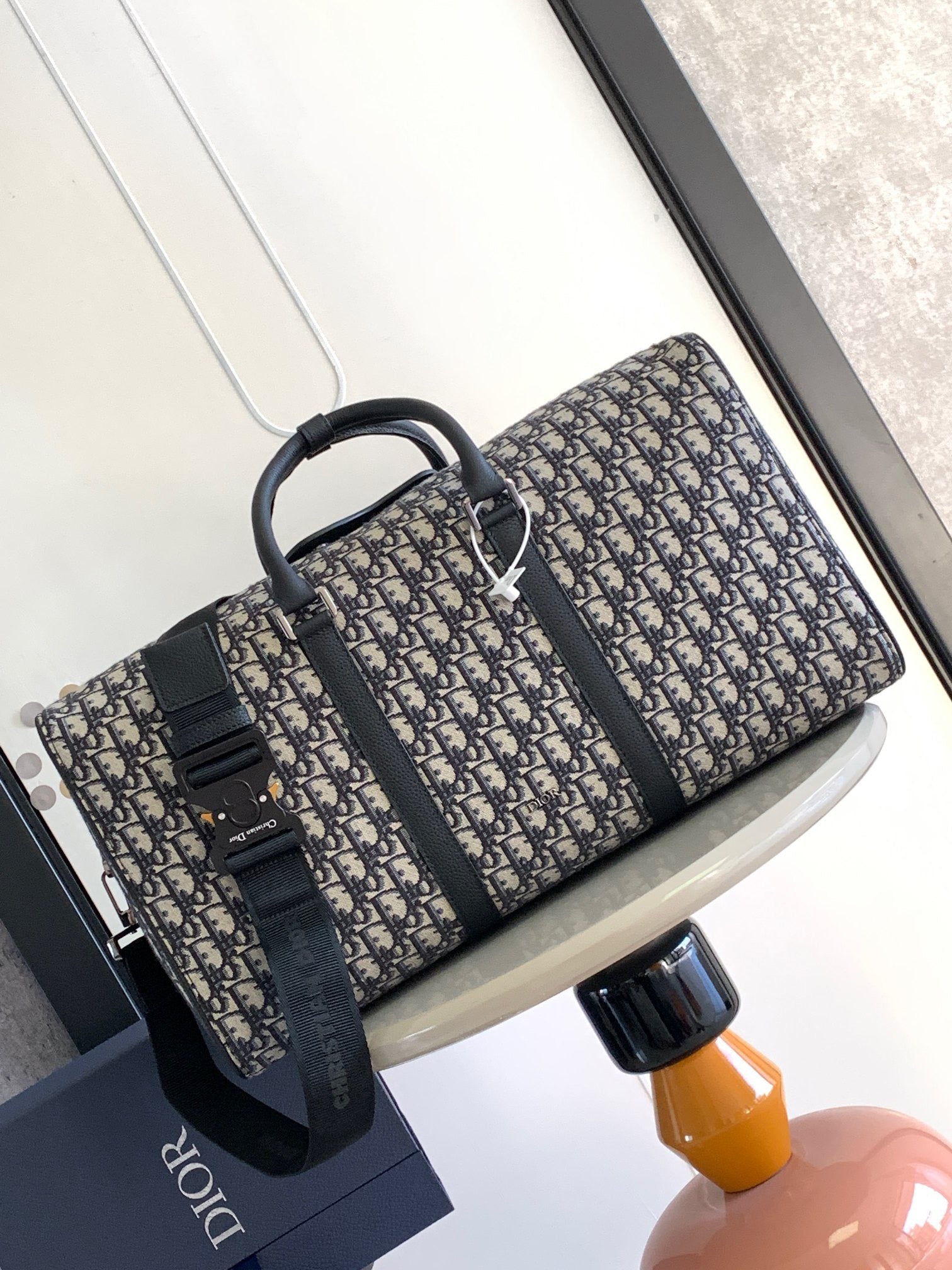 apricot and black Bag - FashionHype.xyz