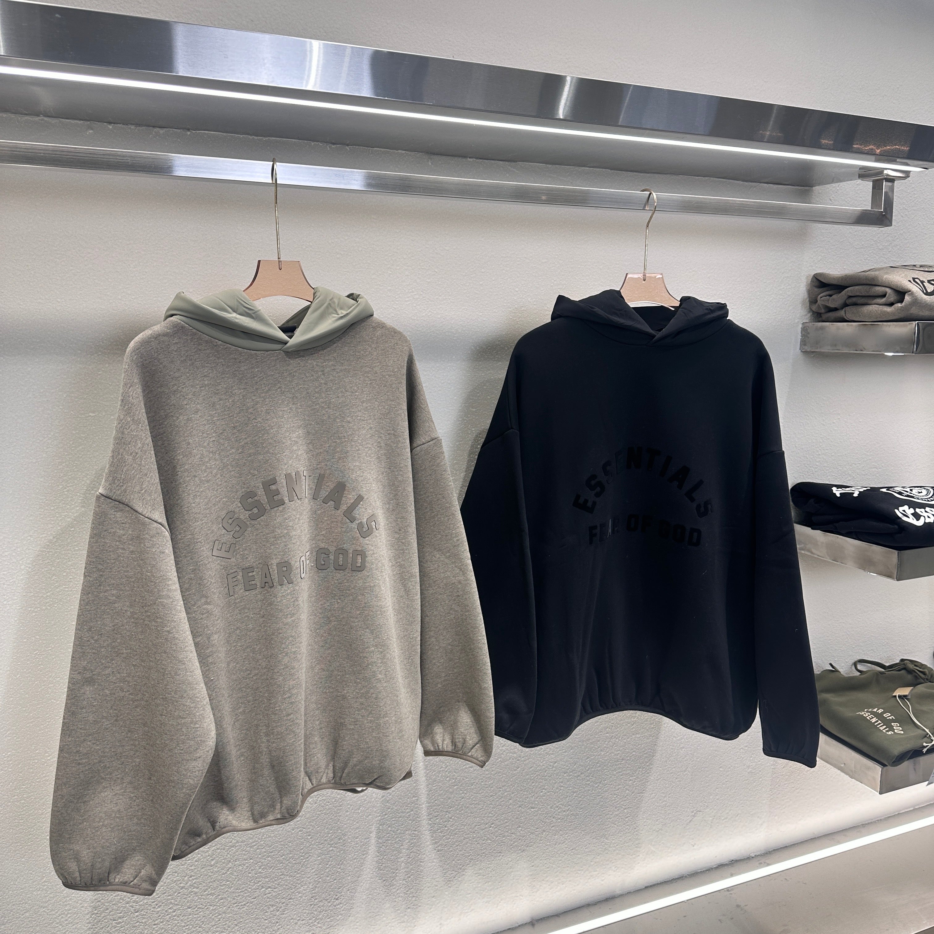 Black and Plant ash Hoodie - FashionHype.xyz