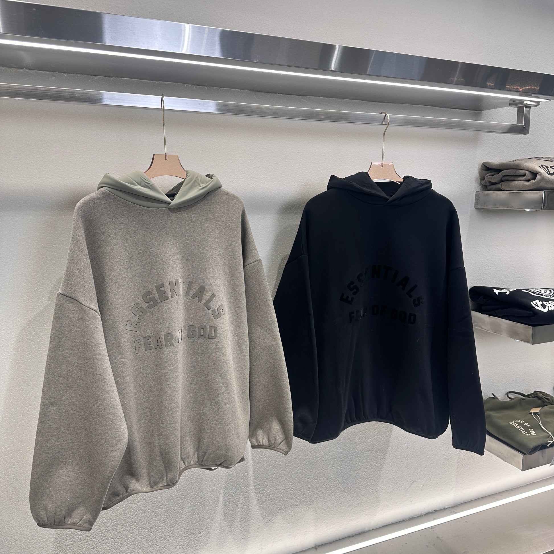 Black and Plant ash Hoodie - FashionHype.xyz