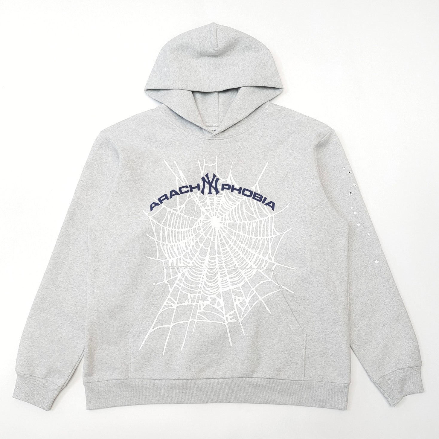 Grauer Hoodie