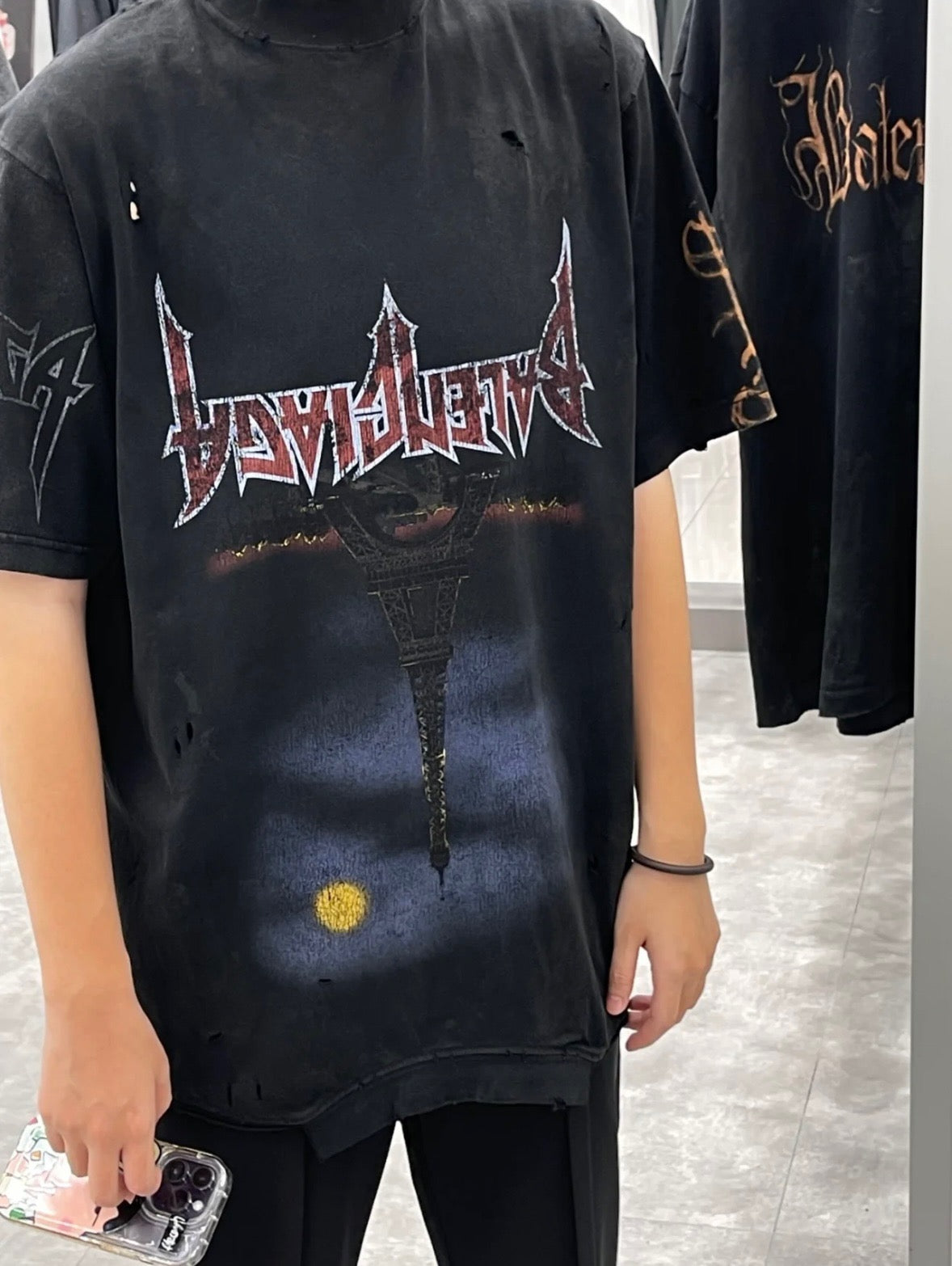 Schwarzes T-Shirt