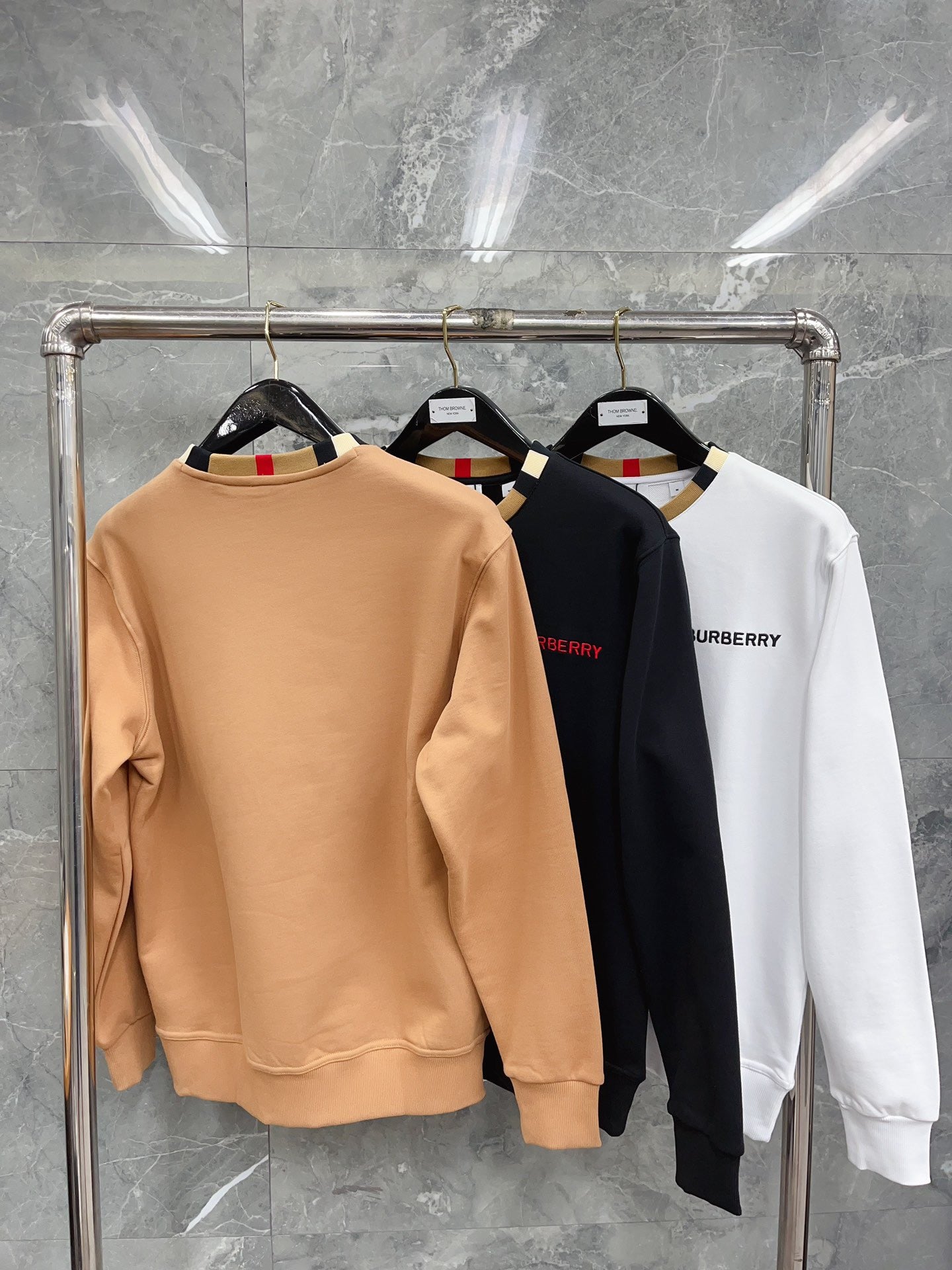 Black, Grey and White Sweatshirt - FashionHype.xyz