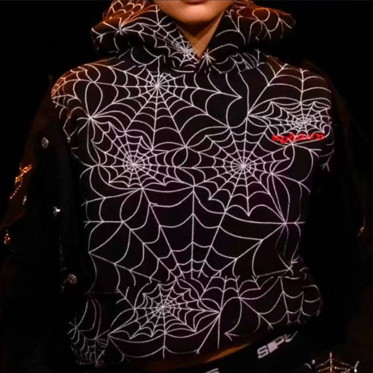 Schwarzer Hoodie