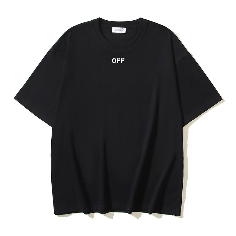 Schwarz-weißes T-Shirt