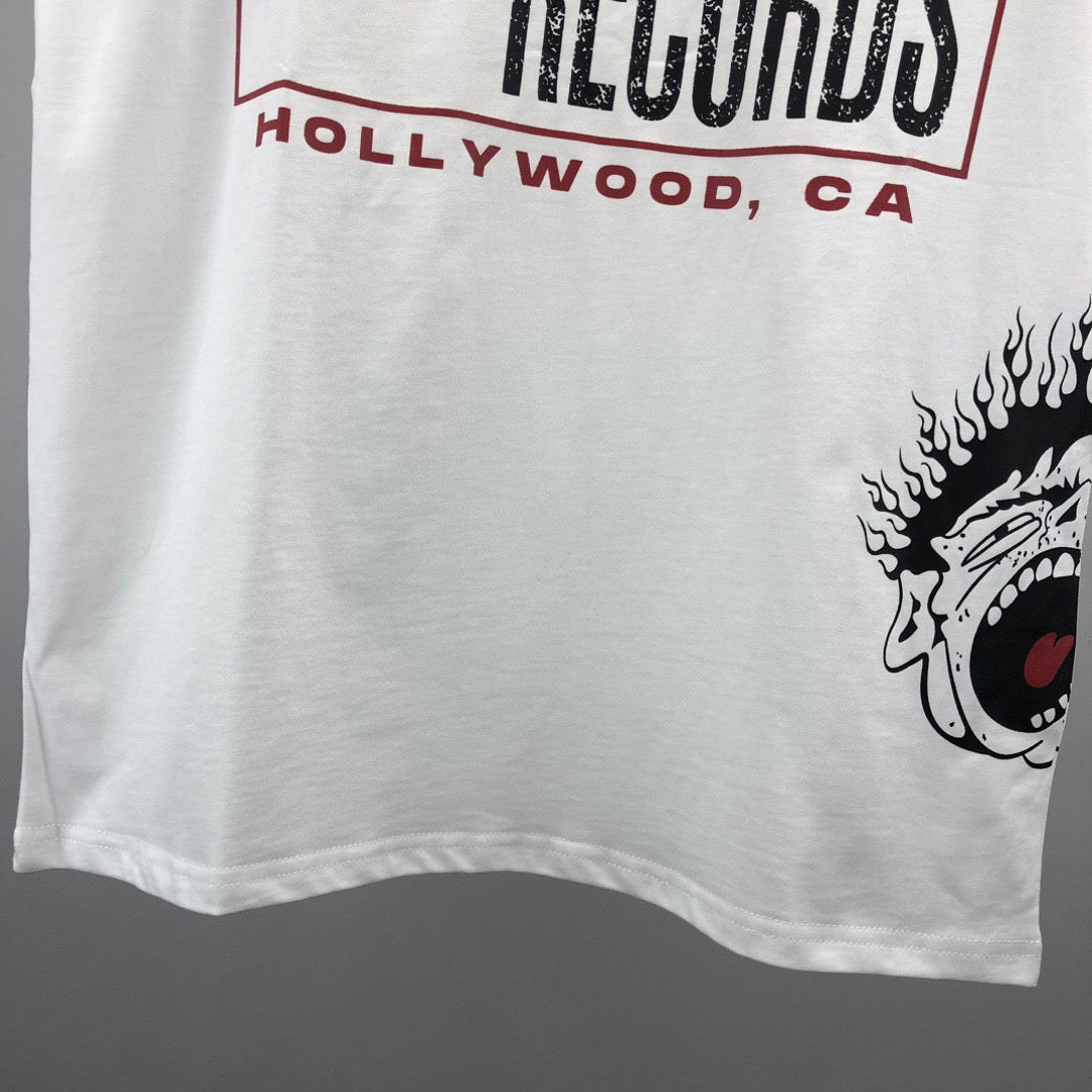 Schwarz-weißes T-Shirt