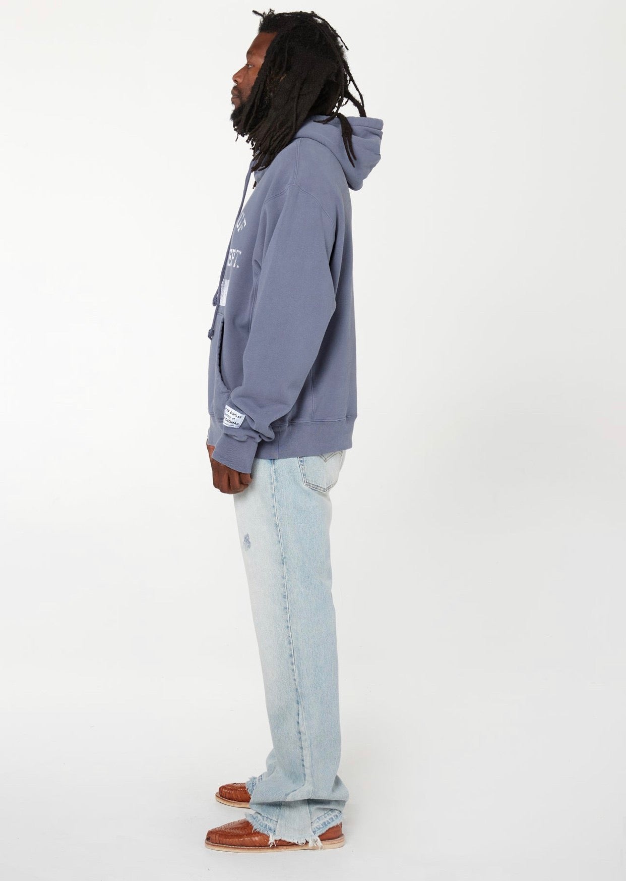 Grauer Hoodie