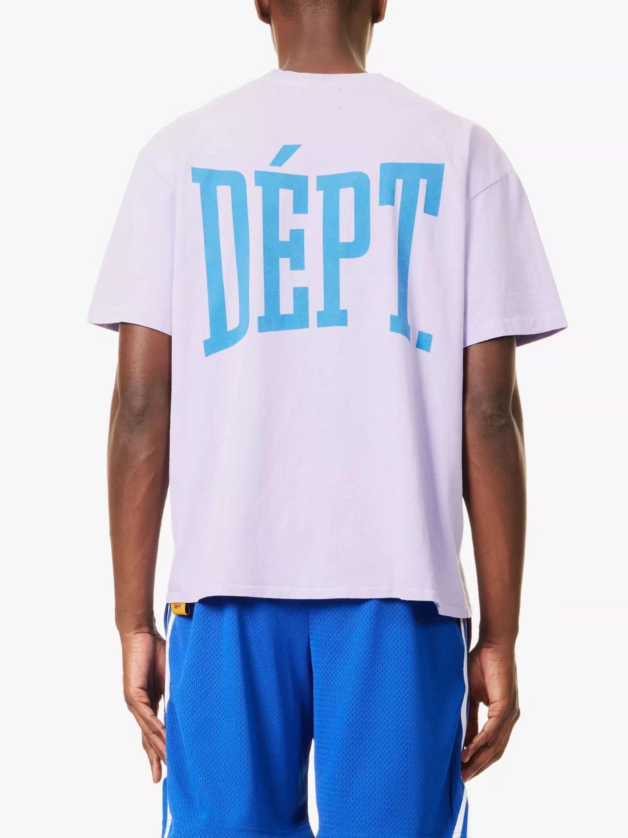 Himmelblaues T-Shirt