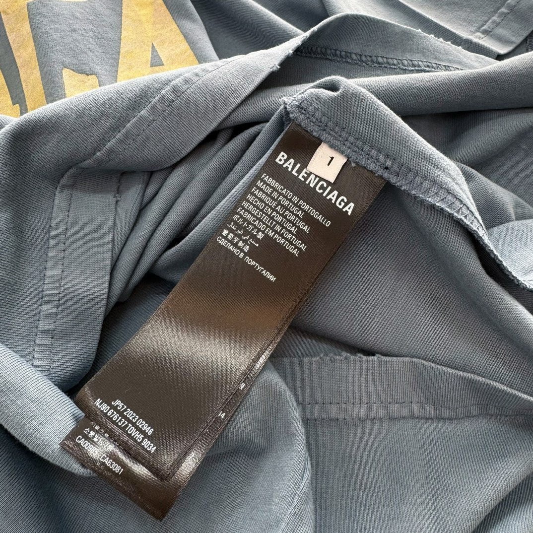 Sky blue T-shirt - FashionHype.xyz