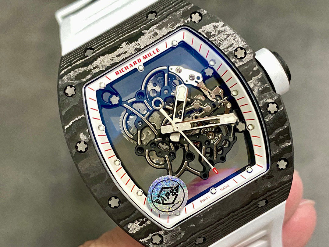 Weiße Uhr