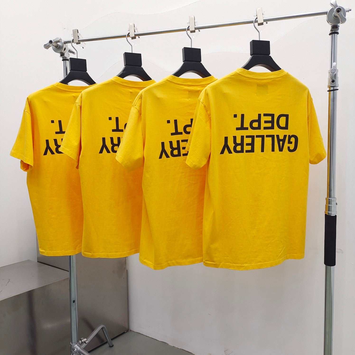 White and Yellow T-shirt - FashionHype.xyz