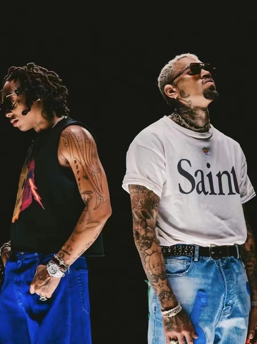 White T-shirt - FashionHype.xyz