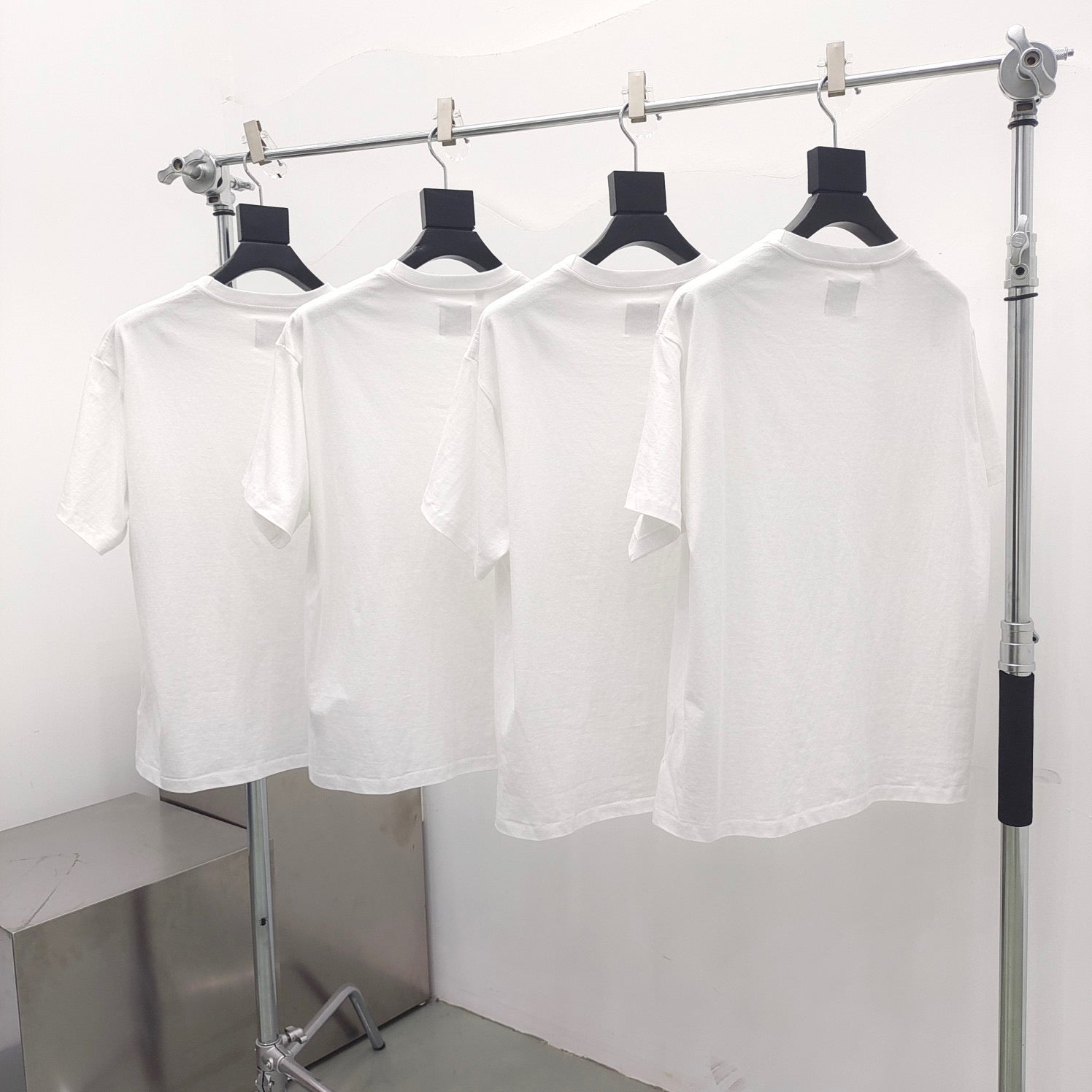 Grey, White, Blue and Sky blue T-shirt - FashionHype.xyz