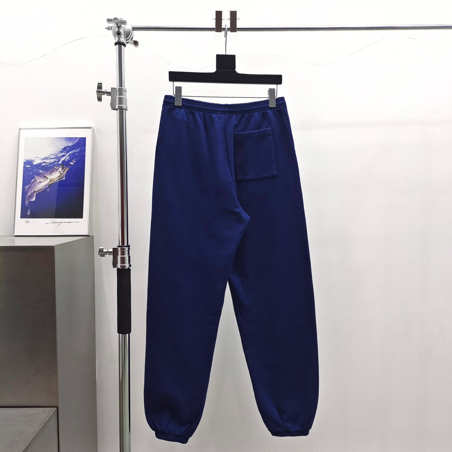 Blaue Hose