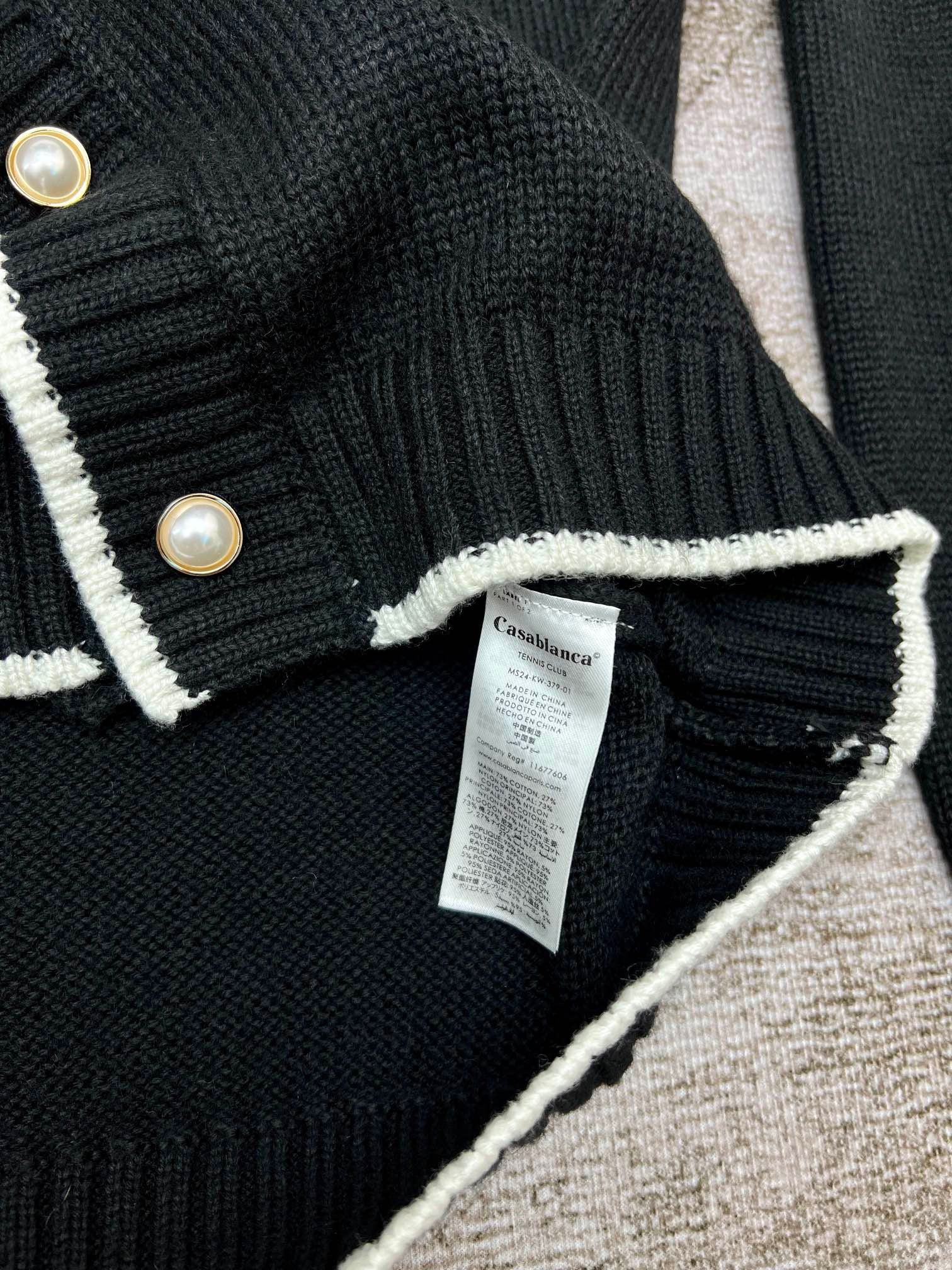 Schwarze Jacke
