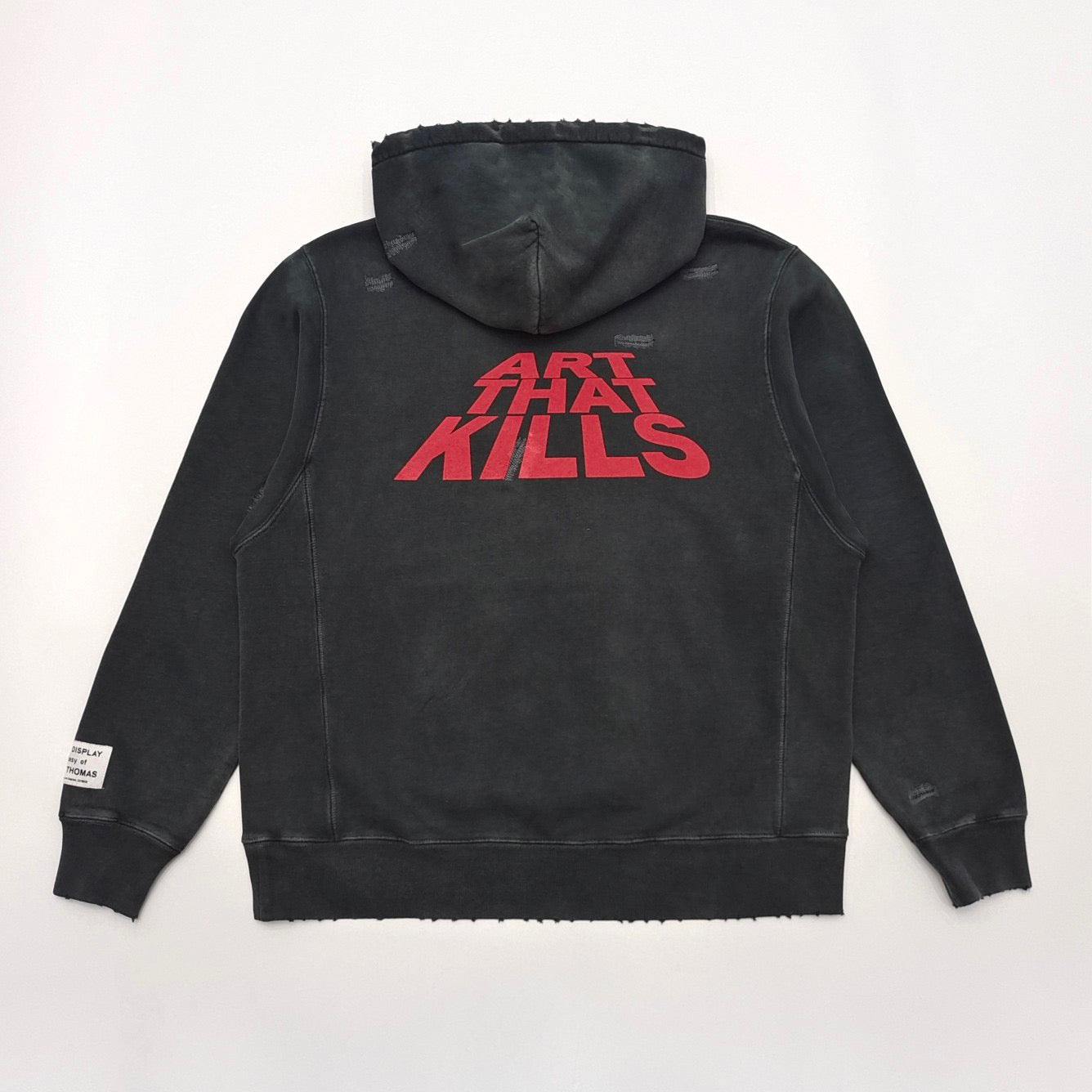 Schwarzer Hoodie