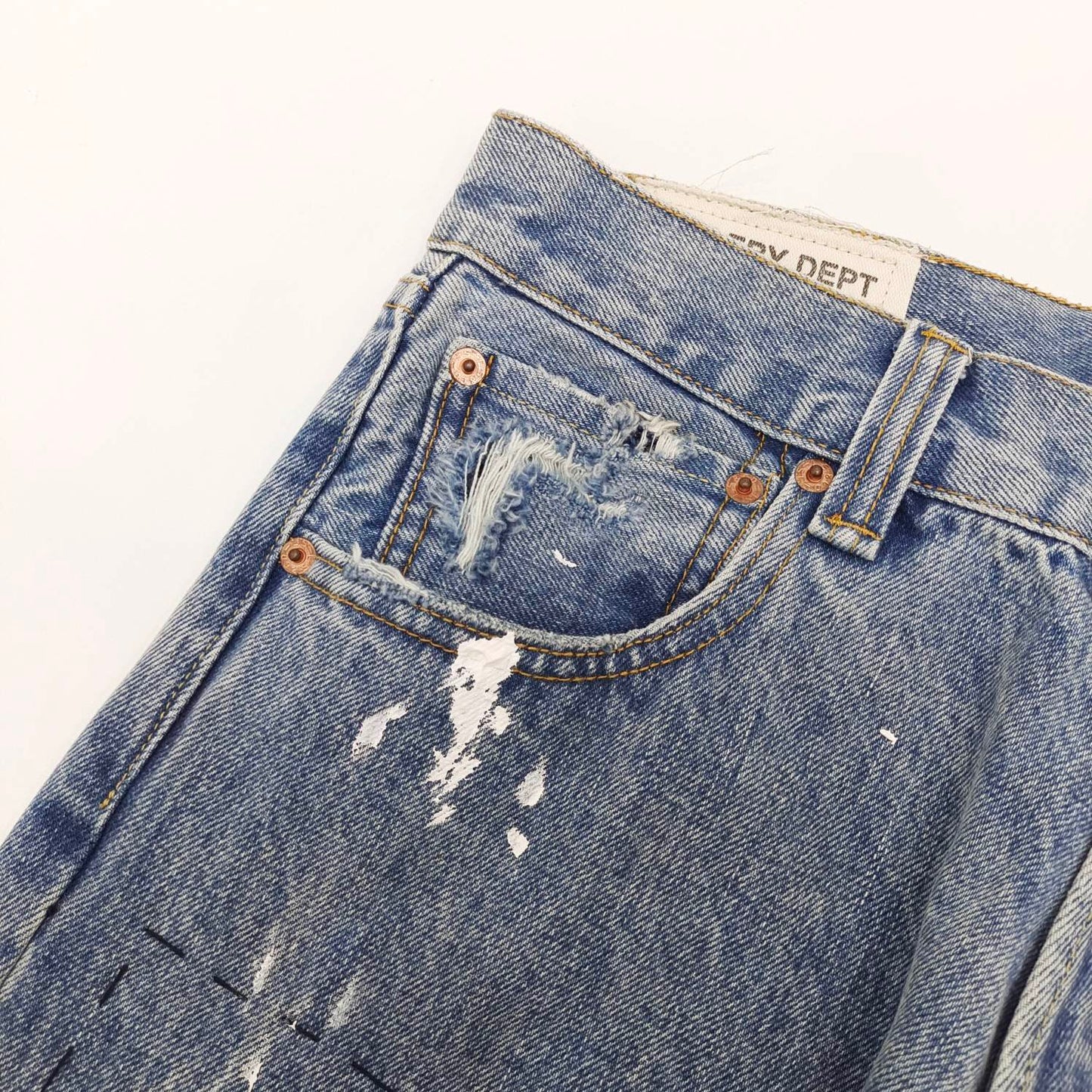 Graublaue Hose