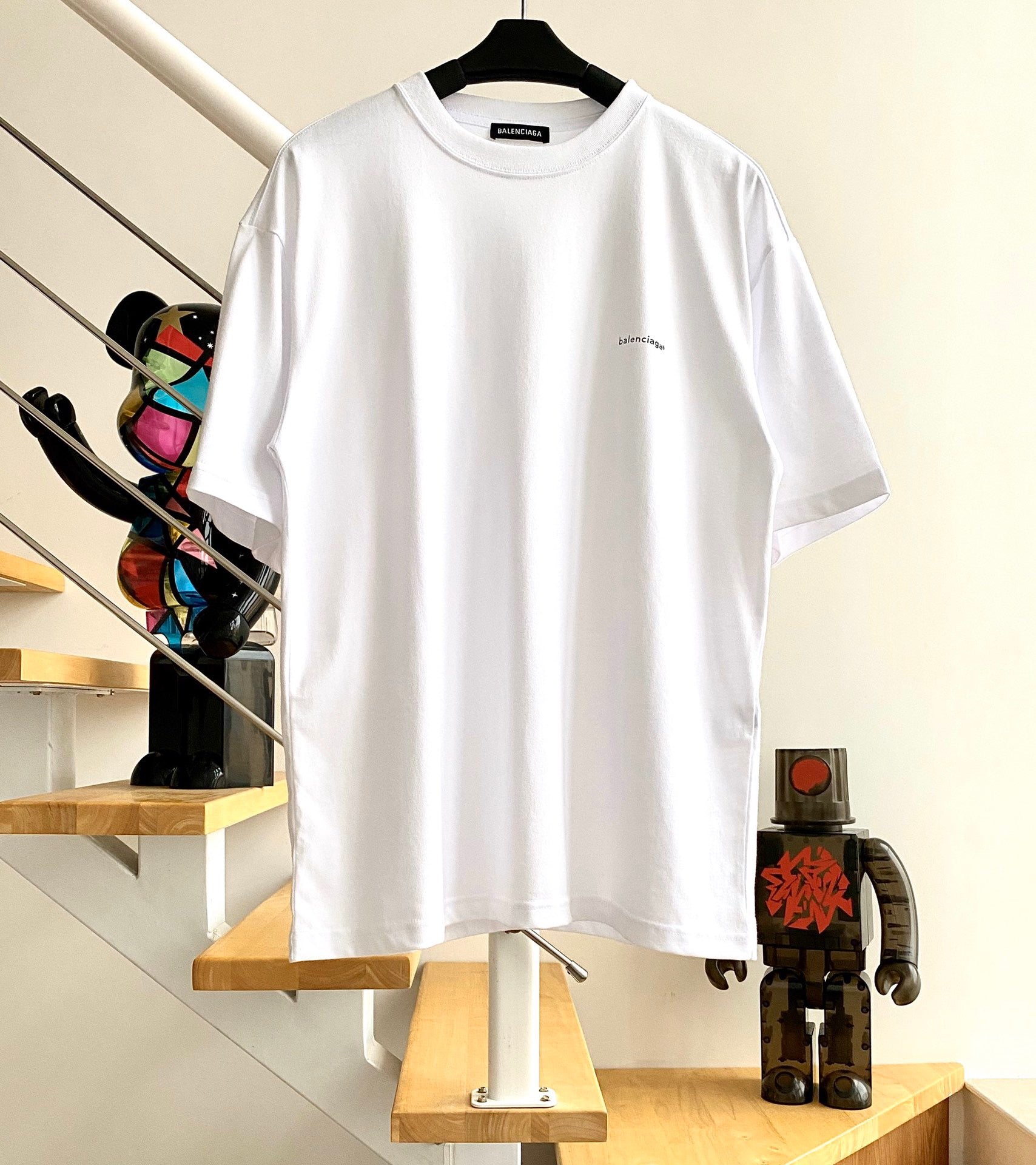 White T-Shirt - Size S - FashionHype.xyz